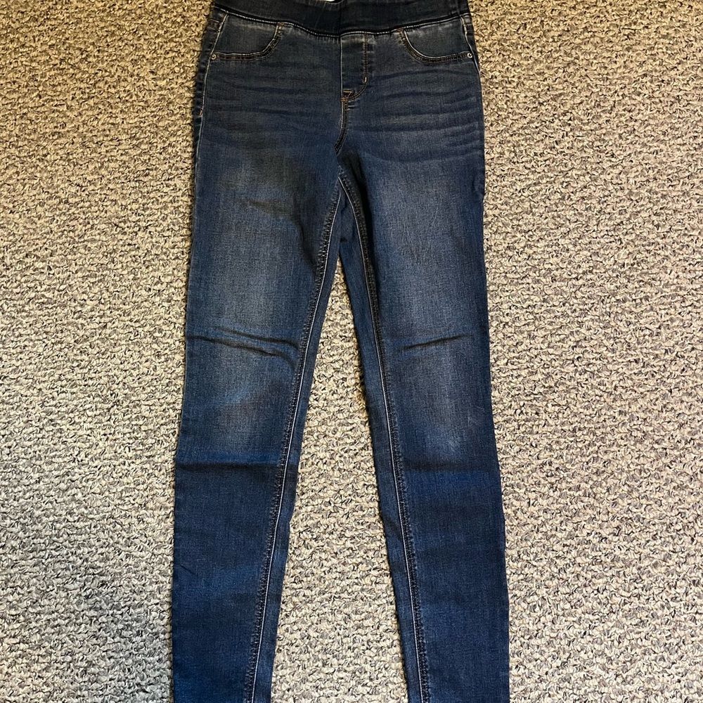 Old Navy Indigo Rockstar Jeggings - Picture 2 of 5